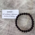Garnet Crystal Bracelet