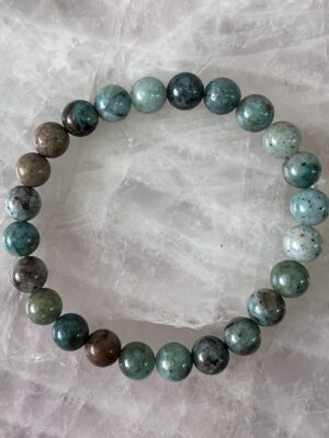 Chrysocolla Crystal Bracelet
