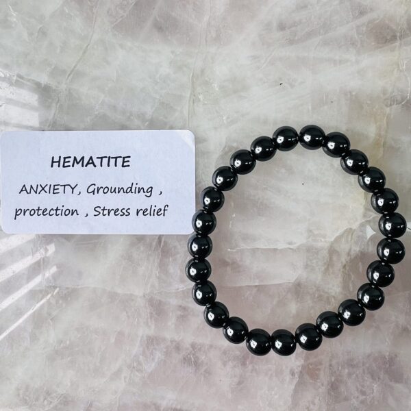 Hematite Crystal Bracelet