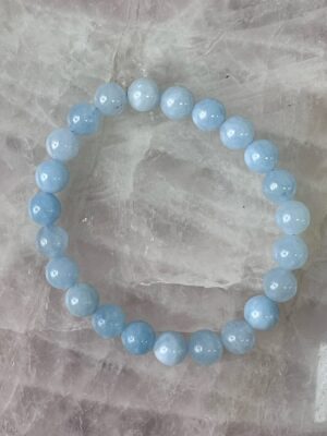 Aquamarine Crystal Bracelet
