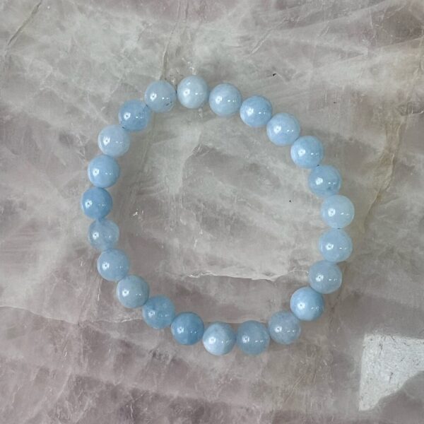 Aquamarine Crystal Bracelet