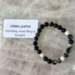 Zebra Jasper Crystal bracelet