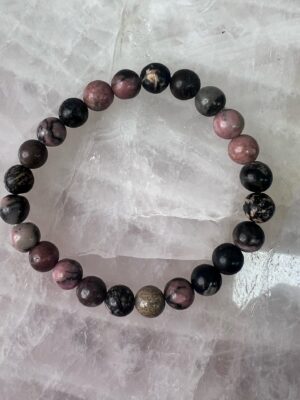 Rhodonite Crystal bracelet