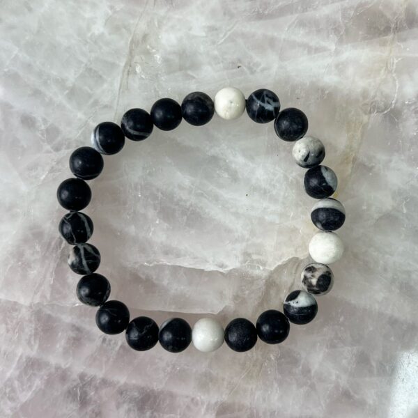 Zebra Jasper Crystal bracelet