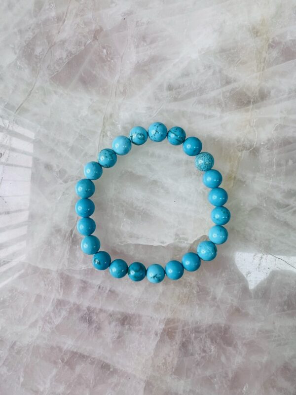 Turquoise crystal Bracelet 4mm, 6mm