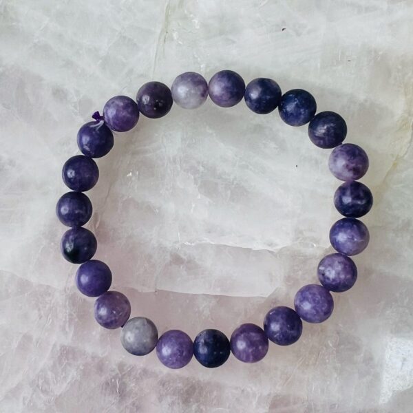 Lepidolite Crystal Bracelet