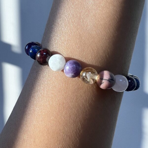 Menopause crystal bracelet