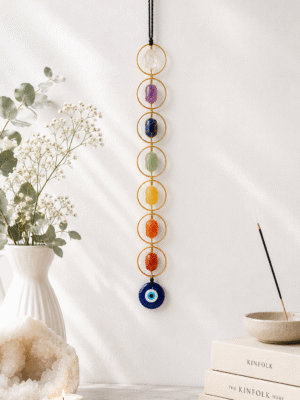7 chakra wall hanging Seven Chakra Crystals