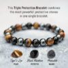 Triple Protection Bracelet 8mm - Image 2