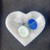 Selenite Cleansing Heart Bowl 12.5 cm - Image 2