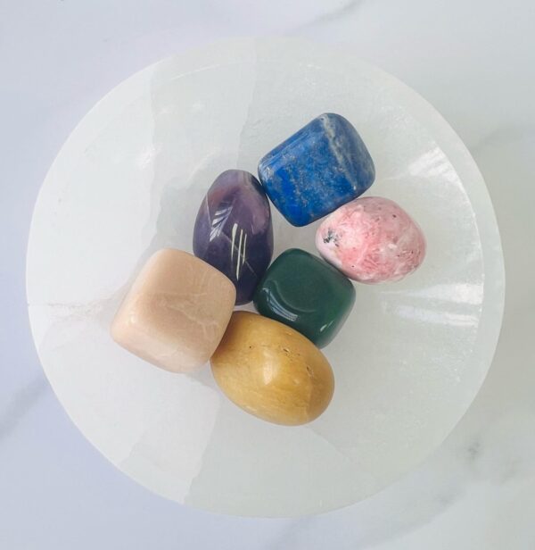 Selenite Cleansing Round Bowl 10 cm