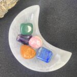 Selenite Cleansing Moon Bowl 10 cm