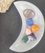 Selenite Cleansing Moon Bowl 15 cm