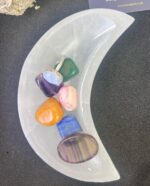 Selenite Cleansing Moon Bowl 15 cm