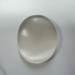 Selenite Worry Stone / Selenite Thumb Stone