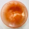 Large Orange Selenite Round Charging Bowl 15cm - Image 3