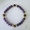 Amethyst & Tiger's eye Bracelet - Image 3