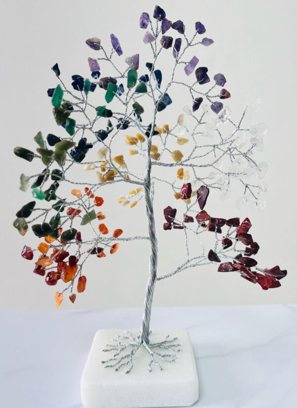 seven chakra crystal tree 200 crystals
