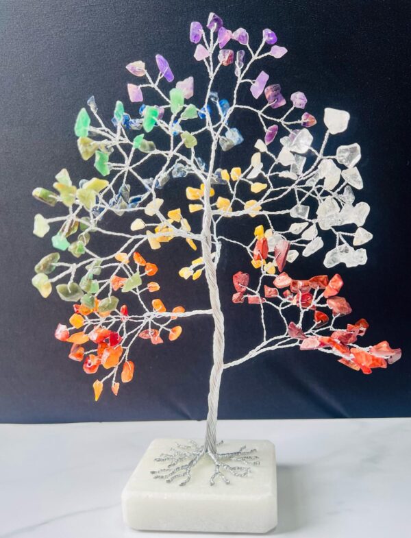 seven chakra crystal tree 200 crystals