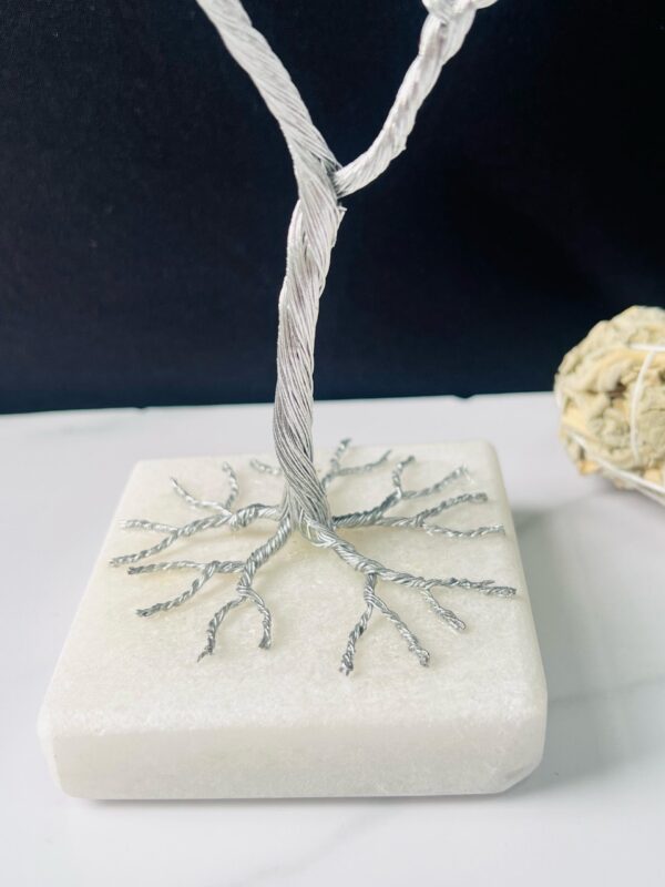 Rose Quartz crystal tree 200 crystals