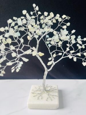 Aquamarine crystal tree 200 crystals