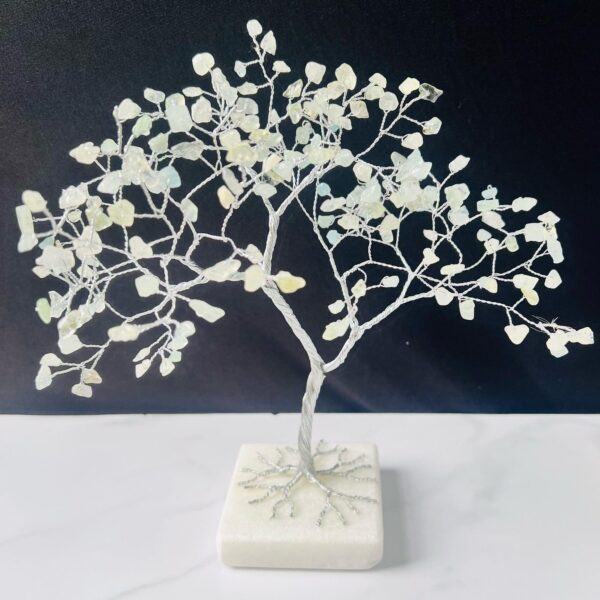 Aquamarine crystal tree 200 crystals