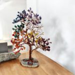Seven chakra crystal tree 300 crystals