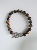 4 7 8 Breathing Bead , Tiger’s Eye - Courage & Confidence