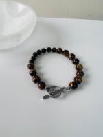 4 7 8 Breathing Bead , Tiger’s Eye - Courage & Confidence