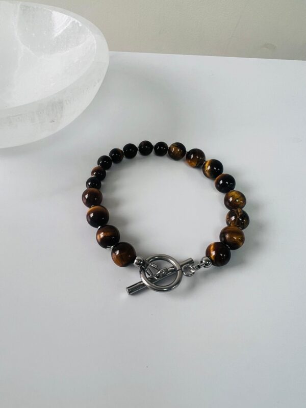 4 7 8 Breathing Bead , Tiger’s Eye - Courage & Confidence