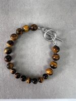 4 7 8 Breathing Bead , Tiger’s Eye - Courage & Confidence