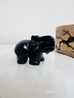 Tiger's Eye Handcarved Elephant