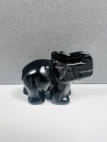 Tiger's Eye Handcarved Elephant