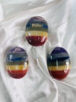 Seven Chakra Meditation Stone