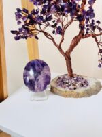 Amethyst Meditation Palm Stone