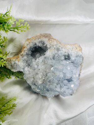 Celestine Raw Crystal Cluster