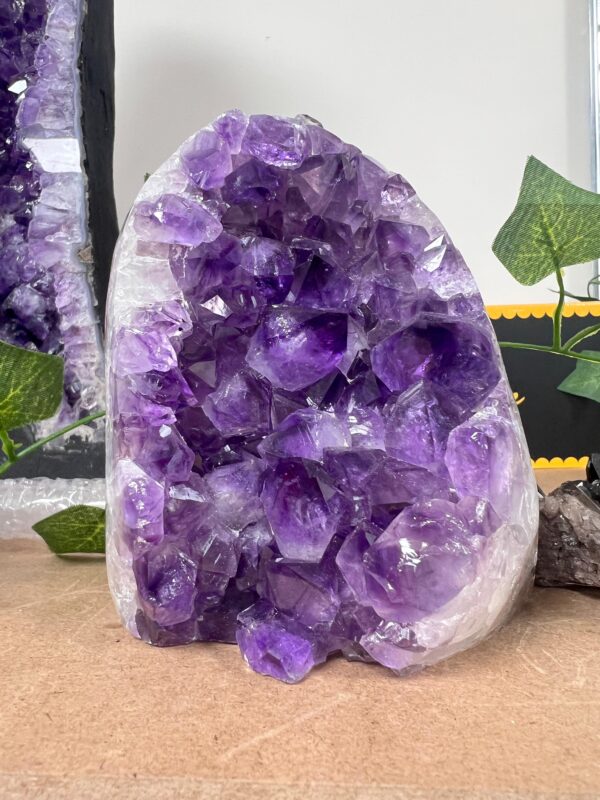 Brazilian Amethyst Geode – Natural Purple Quartz Crystal Cluster