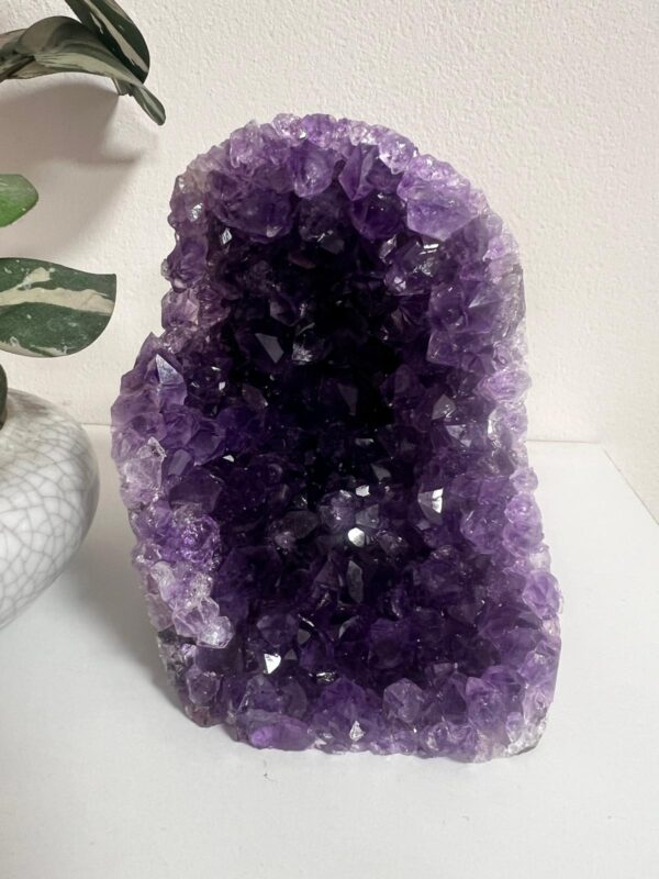Brazilian Amethyst Geode – Natural Purple Quartz Crystal Cluster