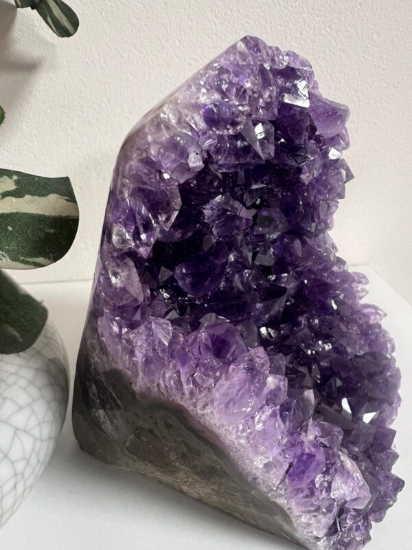Brazilian Amethyst Geode – Natural Purple Quartz Crystal Cluster