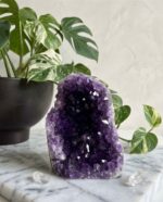 Brazilian Amethyst Geode – Natural Purple Quartz Crystal Cluster