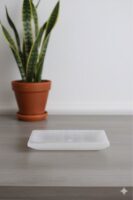 Large selenite rectangular tray 7.5''