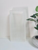 Large selenite rectangular tray 7.5''