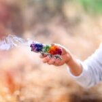 Seven Chakras Floral White Sage Stick