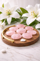 Rose Quartz Palm Stones
