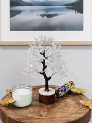 Clear Quartz crystal Tree 300 crystals