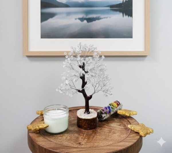 Clear Quartz crystal Tree 300 crystals