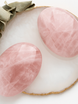 Rose Quartz Palm Stones