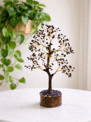 Red Garnet Crystal tree 300 crystals