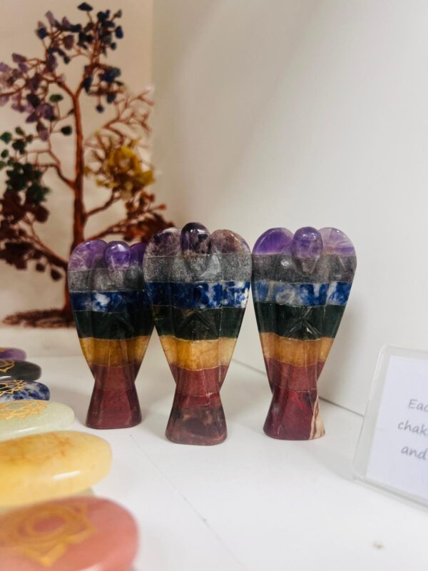 Chakra Balancing Angels 3"
