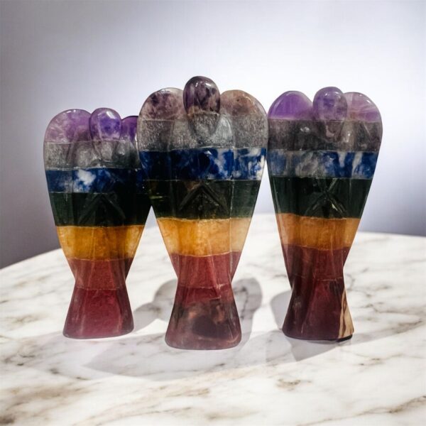 Chakra Balancing Angels 3"